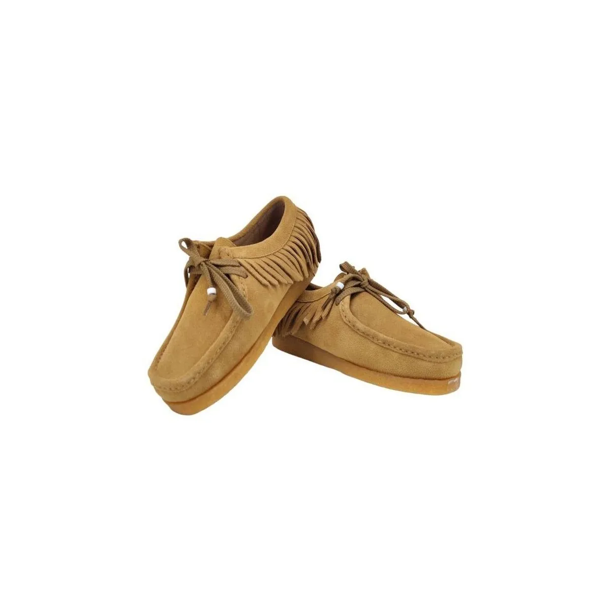 Zapatillas Koala Fringes Mujer Beige Camel