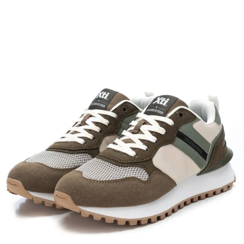 Zapato de hombre XTI 141228 Kaki