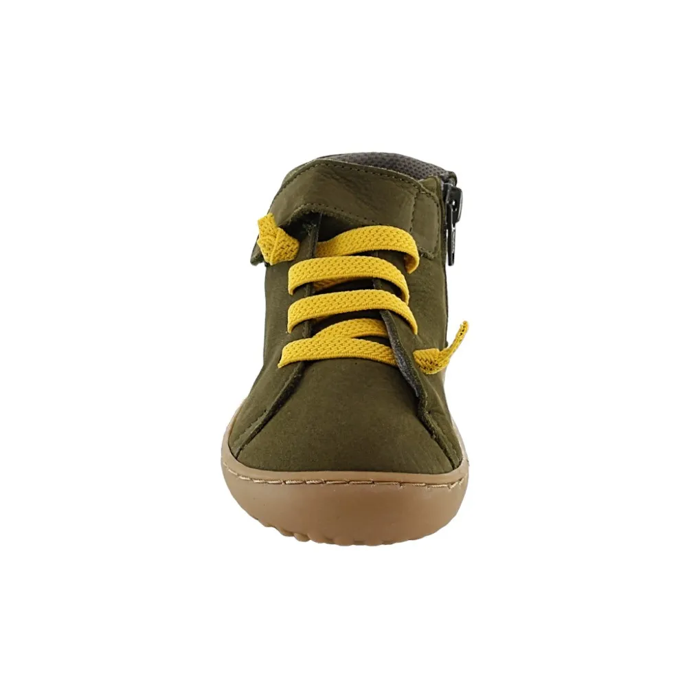 Zapatos abotinados barefoot Coqueflex 1531 Verde