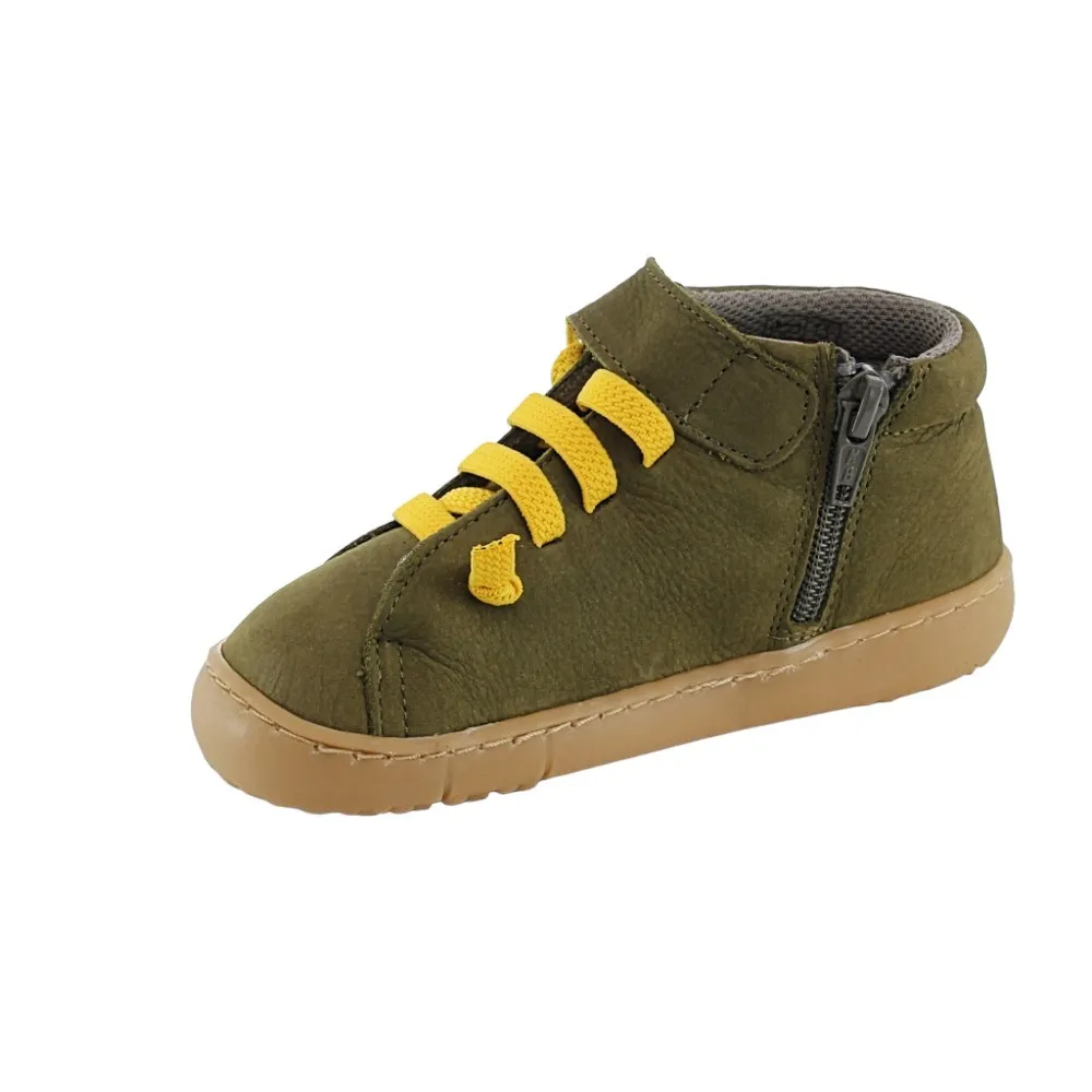 Zapatos abotinados barefoot Coqueflex 1531 Verde