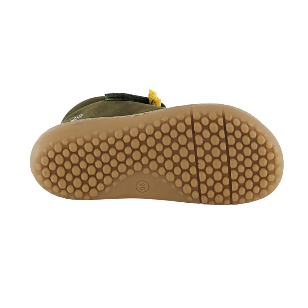 Zapatos abotinados barefoot Coqueflex 1531 Verde