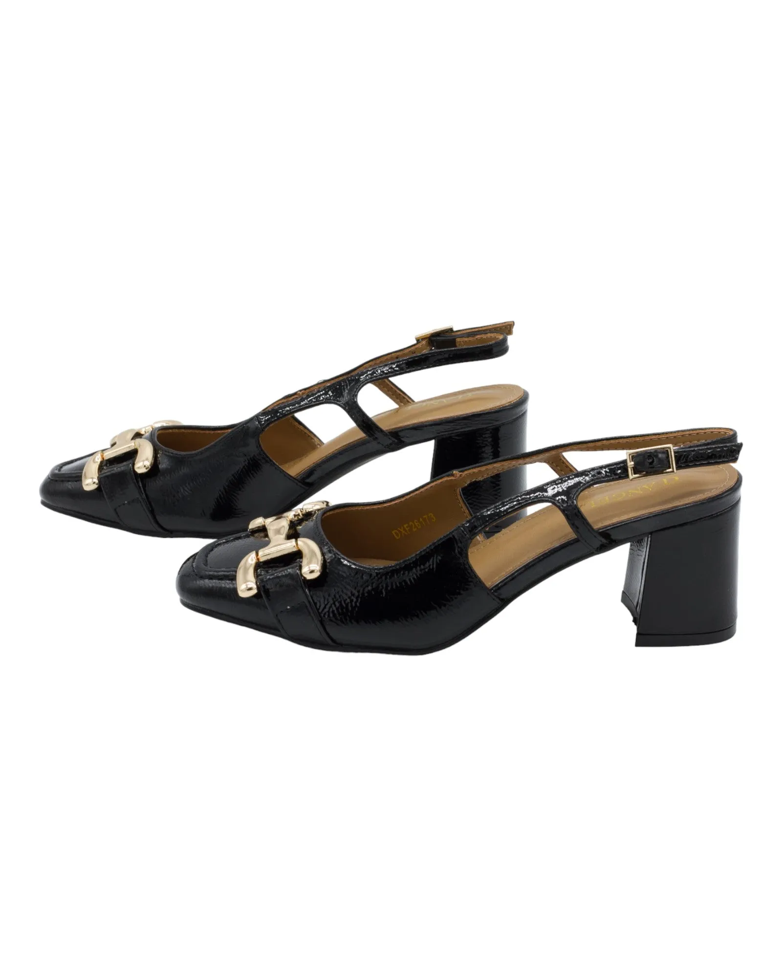 ZAPATOS DE MUJER DANGELA DXF26173 EN NEGRO