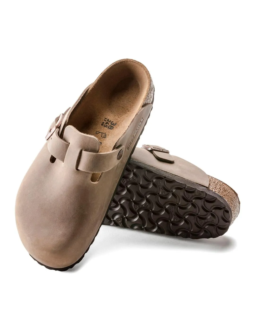 Zuecos Birkenstock Boston BS Tabacco Brown