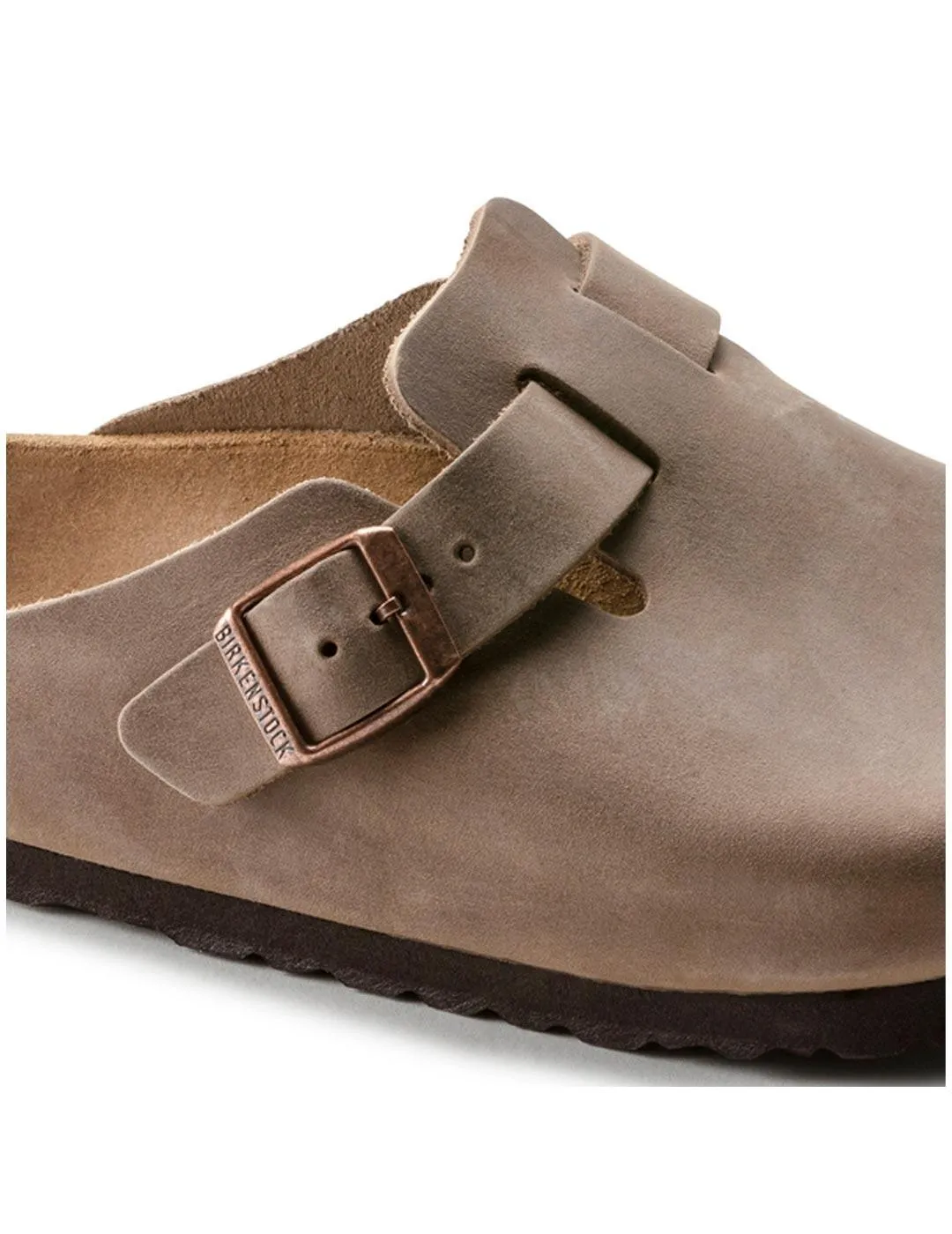 Zuecos Birkenstock Boston BS Tabacco Brown
